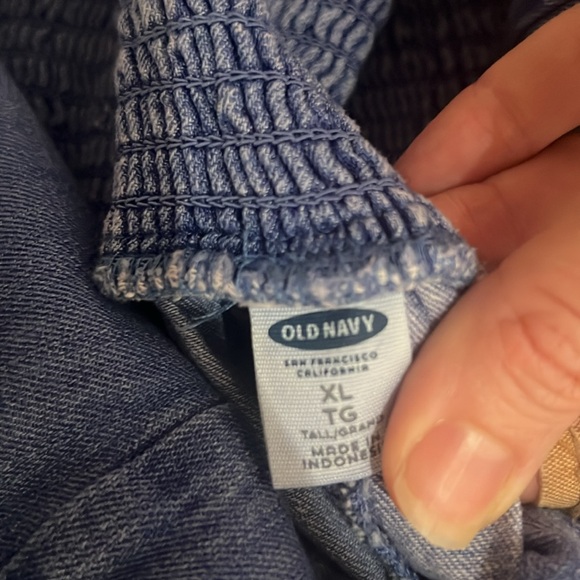 Old Navy one piece jumper. XL tall good condition denim/cotton - Picture 5 of 7